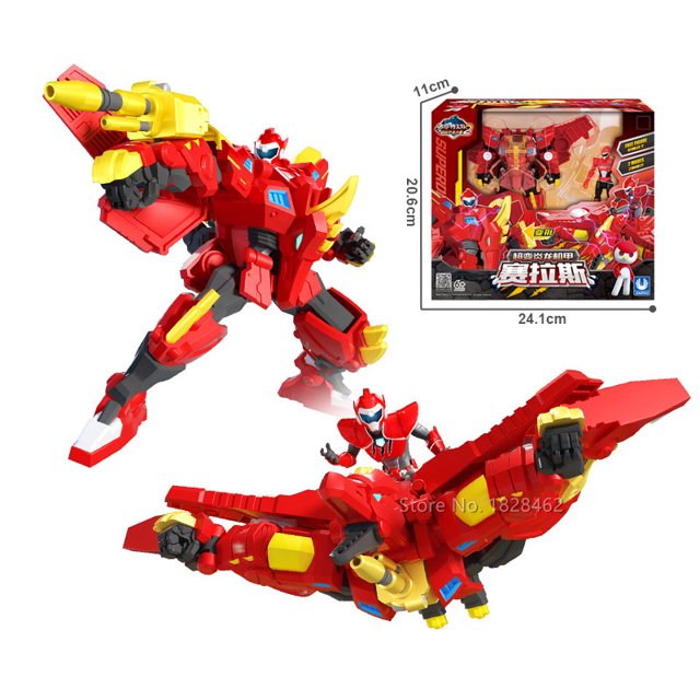 Mini Force 2 Super Dino Power Jouets Robot Figurines d'Action MiniForce X Simulation Animal Dinosaure Déformable Jouet