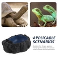 thumbnail image 3 of CRAFTHROU Plato Para Reptiles Con Rampa Fácil Y Material Duradero Multicolor, 3 of 6