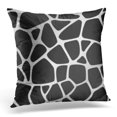 thumbnail image 1 of BOSDECO Format Silver Giraffe Spotted Seamlessly Repeatable 8 Abstract Pillowcase Pillow Cover Cushion Case 16x16 inch, 1 of 1