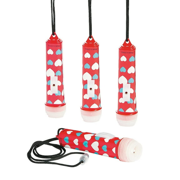 Fun Express Mini Firefly Pull Flashlights - 12 Piece, Vacation Bible ...