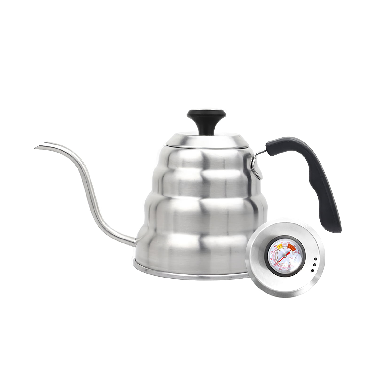 Stainless Steel Pour Over Kettle Coffee Hand Drip Coffee Pots Tea Pot 1.2L 