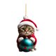 thumbnail image 2 of Preciosa para Gatos Bonitos Adornos Navidad Decoraciones Colgantes Coche, 2 of 9
