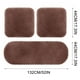 thumbnail image 3 of Juego de Cojines para Asiento de Coche, Tela Sintética Suave para Proteger Del Invierno, Respaldo Antideslizante, Fácil Instalación, Cómodo Cojín, Tamaño Universal, Versátil para Coche, Oficina y Sof, 3 of 3