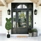 thumbnail image 2 of Bunny Boxwood Topiaries Easter Simulation Boxwood Leaf Potted Ornament en Maceta Negra para Entradas, Porches O Pantallas Interiores, 2 of 7