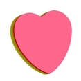 thumbnail image 2 of 3Pcs Heart Shaped Sticky Notes, Fufafayo Heart-Shaped Sticky Notes 100Pcs, Cute Colorful Stickers for Elementary And Middle Study Study, Fluorescent Paper Memo Pads for Journaling, Study, Office,, 2 of 6
