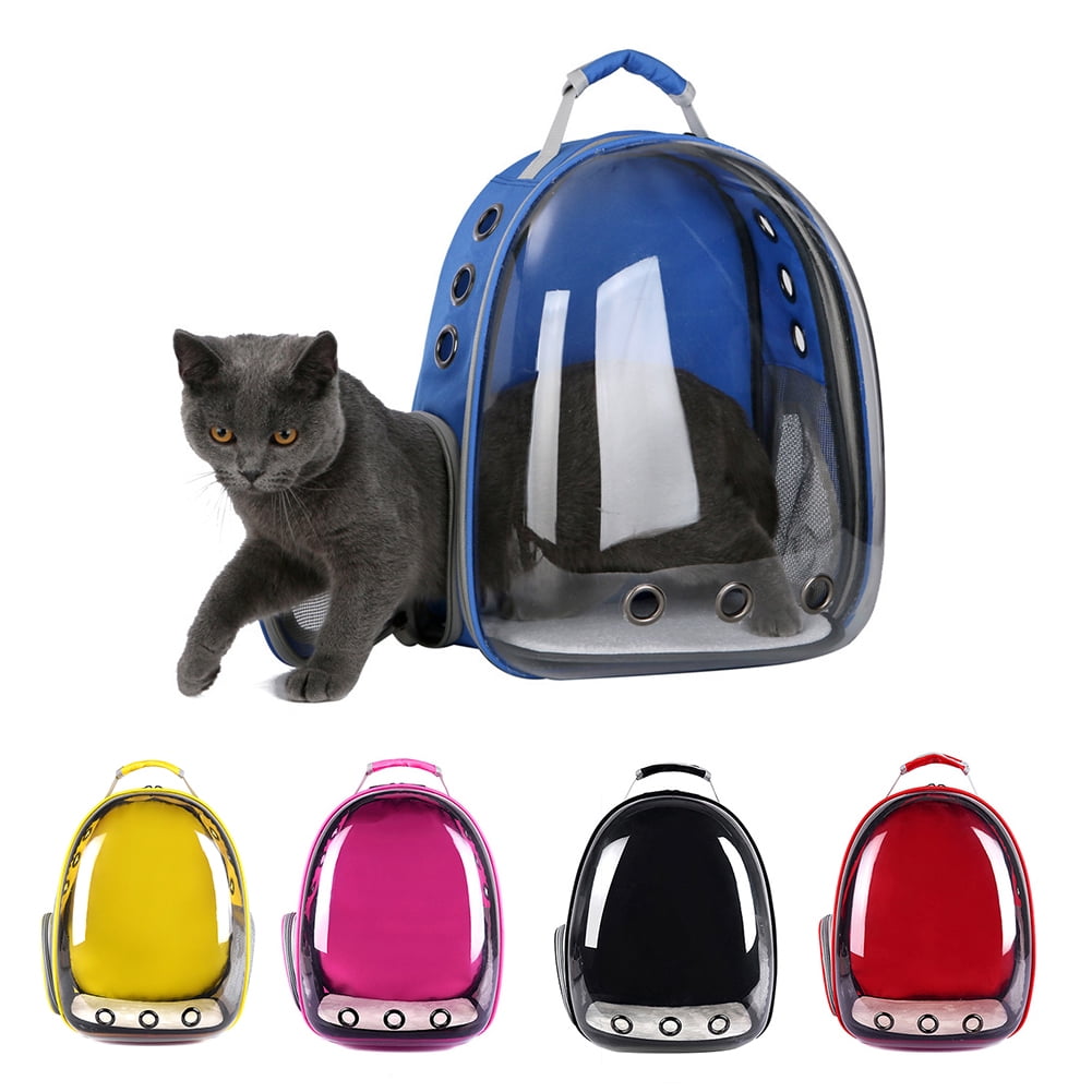 Cheers Transparent Capsule Pet Cat Dog Kitty Puppy Backpack Carrier