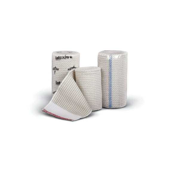Medline Non-Sterile Matrix Elastic First Aid Gauze, 4.5 in x 10.5 yd, 10 Count, 1 Pack