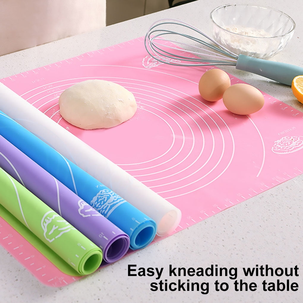 Details about   Non Stick Heat Resistant Silicone Pastry Baking Mat Kneading Dough Pad Placemat 