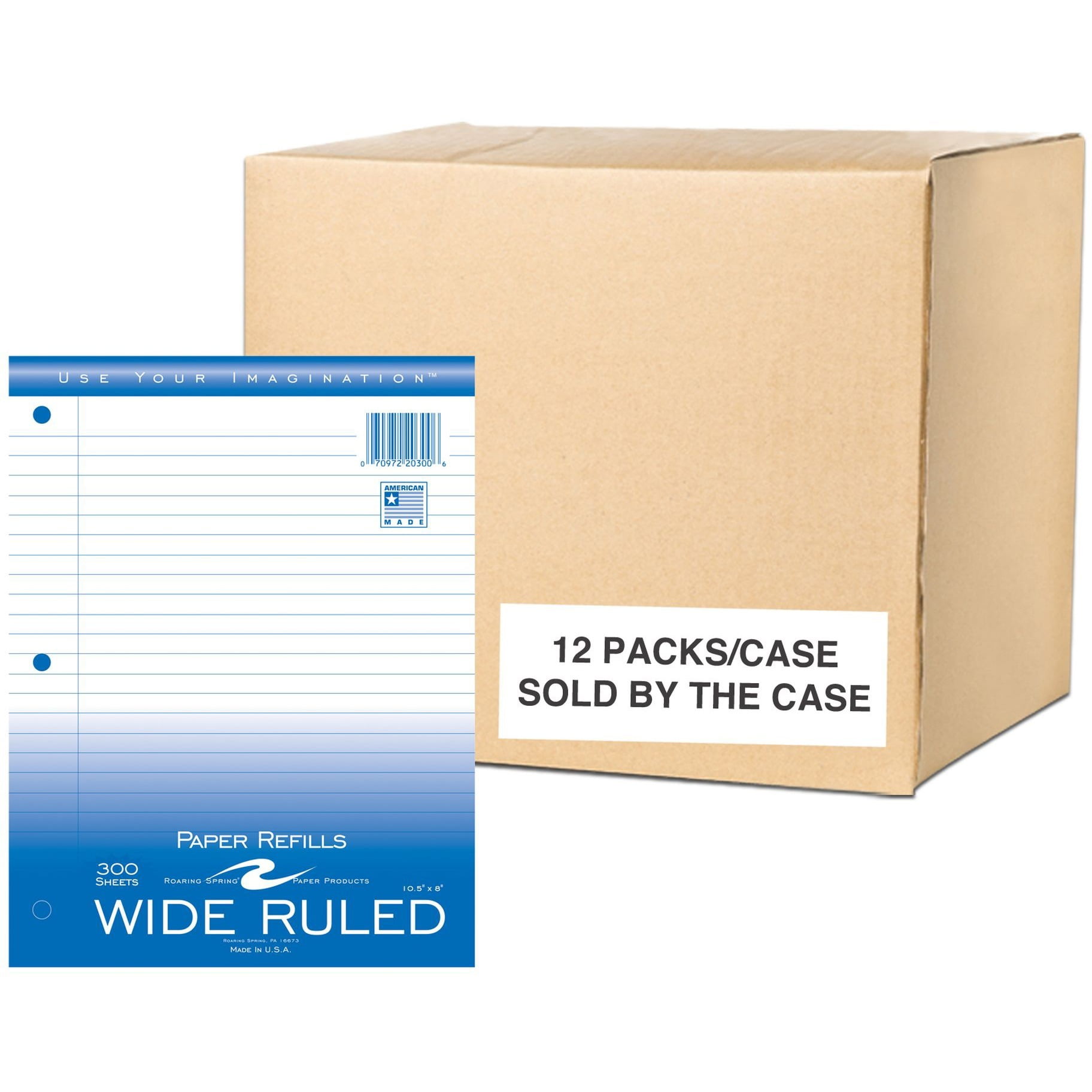 Roaring Spring Wide Ruled Loose Leaf Filler Paper 3 Hole Punched 1 roaring-spring-wide-ruled-loose-leaf-filler-paper-3-hole-punched-1