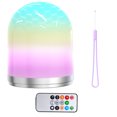 thumbnail image 3 of facefd Remote Control RGB Color Night Light Auto Power Off RGB night lamp Kid Bedroom USB Rechargeable Night Lamp, 3 of 9