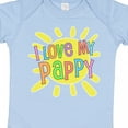 thumbnail image 4 of Inktastic I Love My Pappy Sun and Rainbow Letters Boys or Girls Baby Bodysuit, 4 of 5