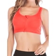 thumbnail image 5 of DODOING Women's High Impact Support Sports Bras Front Zipper Closure Push Up Bra Workout Yoga Bra, 5 of 7