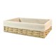 thumbnail image 1 of Cesta de almacenamiento tejida a mano, multiusos, decorativa, organizadora, cestas tejidas beige amarillo M, 1 of 9