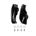 thumbnail image 3 of Motorcycle Gloss Black Mid-Frame Air Deflector Heat Shield for Harley Touring Electra Glide Street, 3 of 5