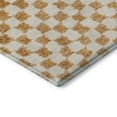 thumbnail image 3 of Addison Rugs Mayfield Premium Machine Washable Transitional Geometric Orange Rectangle Rug, 3' x 5', 3 of 7