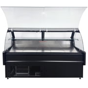 71 Black Refrigerated Sandwich & Deli Display Case, 34 Cu.Ft. Commercial Display, Refrigerator, NSF Certified