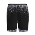 thumbnail image 4 of Fotbe Silver Glitter1 Pajama Shorts for Men, Men's Pajama Bottoms, Sleepwear,Short Pajama Pants-X-Large, 4 of 9