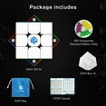thumbnail image 4 of GAN 356 M 3x3 Speed Cube: Magnetic Lite Version with Numerical IPG Core, GES+ Tuning System, 48 Visible Magnets, Honeycomb V2 Design, Anti-Scratch Stickerless Surface – Smooth, Stable &, 4 of 6