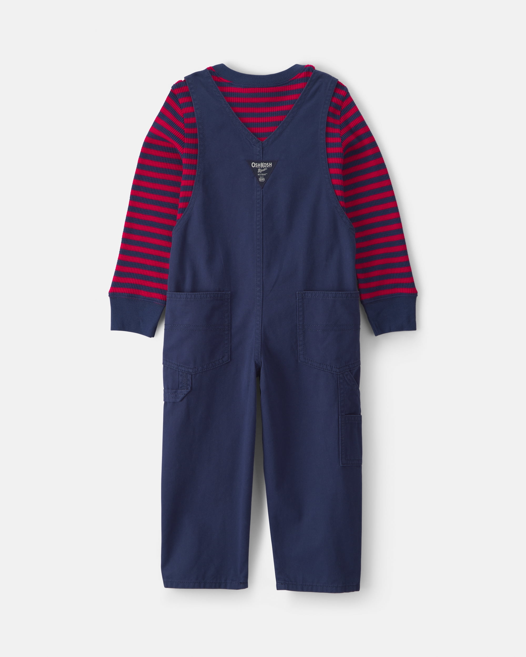 Oshkosh B'gosh Toddler Overall and Top Set, 2-Piece, Sizes 2T - 5T