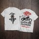 thumbnail image 3 of Camiseta de hombre Camisetas de hombre Ropa de calle Top de manga corta Rayas Anime Motocicleta Música Genial Secado rápido Suelto, 3 of 5