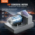 thumbnail image 2 of VEVOR 750W Lawn Mower Blade Sharpener with 1HP Motor, 9-Inch Ceramic Grinding Wheel, Benchtop Sharpening Machine for Various Blades, 2 of 12