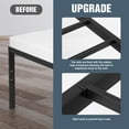 thumbnail image 6 of Queen Bed Frame - Metal Platform Bed Frames Queen Size with Storage Space Under Frame, Heavy Duty,Sturdy Steel Slat Support,No Box Spring Needed, 6 of 11