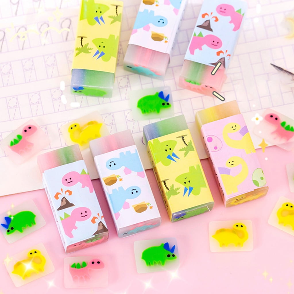 32/36 Pcs Fruit Erasers Aesthetic Erasers Lovely Animal Pencil Erasers Soccer Erasers Easy To Prizes for