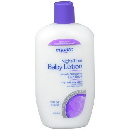 Equate: Night Time Baby Lotion, 15 oz