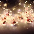 thumbnail image 5 of Dvkptbk 10 LED Copper Wire String Christmas Crafts Holiday Lights 8 Flashing Modes, 5 of 5