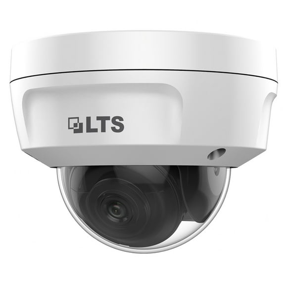 LTS CMIP7382W-28MDA HD IP 8MP 2.8mm 98ft IR Smart Ai Built-in Mic Vandal Dome Camera LTCMIP7382W-28MDA