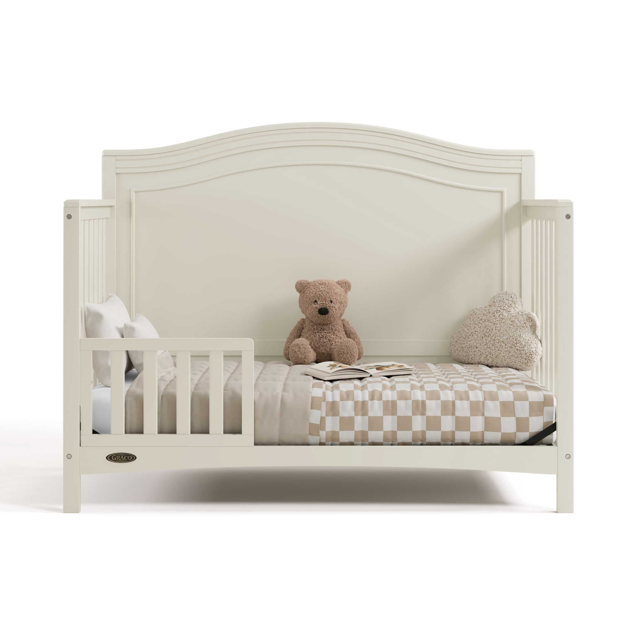 Graco Paris 4-in-1 Convertible Baby Crib, Frosted Oat