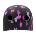 thumbnail image 3 of Casco Bicicleta Bokeh Bling Corazones Negro Niña C-Preme, 3 of 4