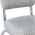 thumbnail image 4 of Diner Chair - Vinyl Seat, Chrome Frame - Fully Assembled Bistro Kitchen Chair, 4 of 6
