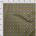 thumbnail image 3 of oneOone Silk Tabby Olive Green Fabric Arabic Moroccan Quilting Supplies Print Sewing Fabric By The Yard 42 Inch Wide, 3 of 5