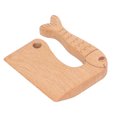 thumbnail image 2 of Kids Wooden Knife, Safe Cooking Vegetable Fruit Cutter Montessori Kitchen Tool Toy, 2 of 8