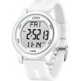 thumbnail image 2 of PYYNA-Digital Watches for Men Women: Sports Waterproof Wristwatch with Stopwatch Alarm Date - LED Backlight Big Numbers Silicone Watch for Outdoor Camping Running Cycling, 2 of 2