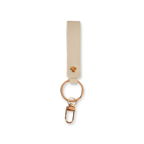 Qarigey LLavero de cuero PU para casa de coche, adornos de billetera de moda, de Color dorado, joyería, colgante, regalos de negocios Ropa, zapatos y accesorios Miscelánea Gris oscuro Qarigey AP017281-05