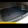 thumbnail image 2 of Cargo Liner Fits Mitsubishi Colt 2023-2025 | Waterproof Odorless Heavy Duty Black Custom Fit Trunk Mat, 2 of 6