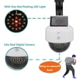 thumbnail image 3 of Cámaras De Vigilancia Simuladas Con Energía Solar, Cámara Domo De Seguridad Falsa Simulada Compacta Fácil De Instalar Con Batería Para Interiores, 3 of 7