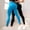 Sky Blue, variant on 2 Pack 3D Anti Cellulite Leggings for Women, Seamless Scrunch Compression Gym Leggings, Butt Lift Resistance Band Yoga Fitness Pants Women's High Waist Yoga Leggings