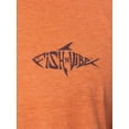 thumbnail image 7 of Fish N Vibe Men's Short Sleeve Fishing Performance Outdoor Graphic T-Shirt, Arabesque, 3XL, 7 of 7