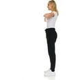 thumbnail image 3 of BILLIONHATS 3 Pack of Womens Jogger Fleece-Lined Sweatpants, Bulk Comfy Joggers with Ribbed Cuffs, Bulk Soft Jogger Pants for Women, Color Black, Size Small, 3 of 8