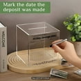 thumbnail image 5 of Daily Automatic Saving Money Box with Targets Amount Setting for Students and Professional Clear 365 Day Money Banks Jar, 5 of 8