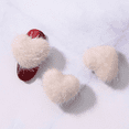 thumbnail image 3 of Pompón para decoración de uñas en forma de corazón, pompón esponjoso desmontable para decoración de uñas, pompón magnético 3D con base magnética para diseño y decoración de uñas, 3 of 5