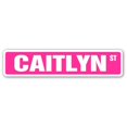 thumbnail image 1 of SignMission SS-CAITLYN 4 x 18 in. Childrens Name Room Street Sign - Caitlyn, 1 of 1