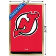 thumbnail image 3 of NHL New Jersey Devils - Logo 21 Wall Poster, 22.375" x 34", Framed, 3 of 3