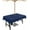 Navy Blue, variant on Navy Blue Outdoor Tablecloth with Umbrella Hole & Zipper, Modern Pure Navy Blue Rectangle Tablecloth 60x84 Inch, Patio Table Cover Waterproof Table Cloth for Picnic/Party