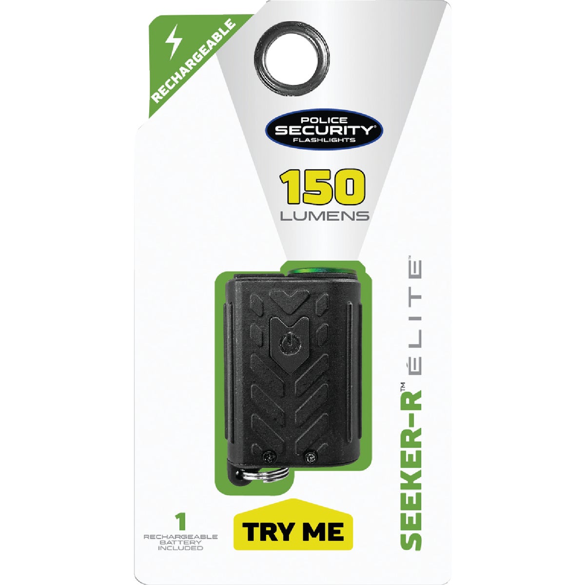 Police Security Seeker-R Keychain Light