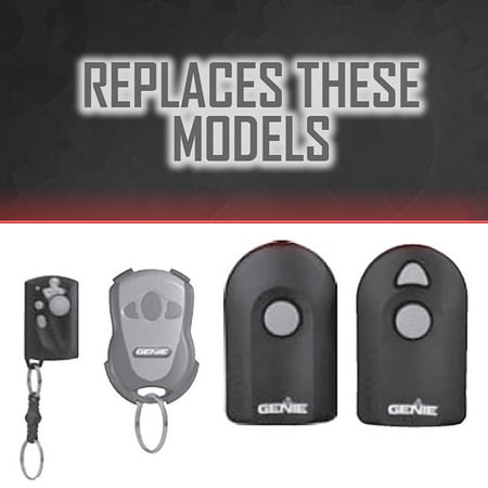 Genie® 3-button Garage Door Opener Remote