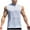 White, variant on Dagegui Distressed Tank Tops for Men Summer Crewneck Sleeveless T Shirts with Hole Cotton Running Athletic Tanks Casual Loose Fit Tees Gray M